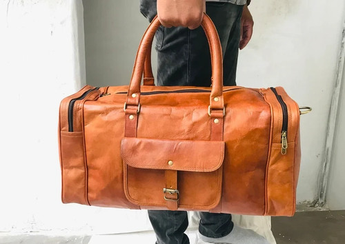 Bag leather travel genuine - bag,