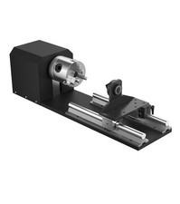 Rotary Cutter and Engraver Attachment with 3-Jaw Chuck and 2-Phase Stepper Motor