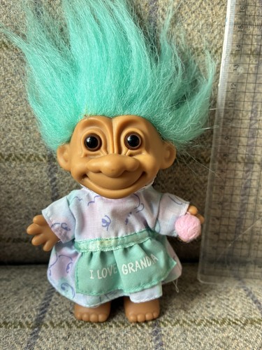 Vintage troll doll russ - doll,
