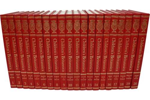 Children britannica red - children's,
