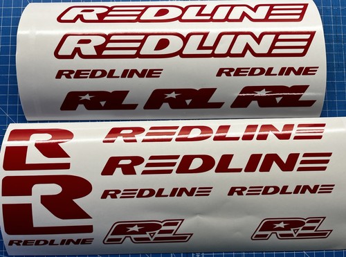 Redline bmx bike decals - bmx,