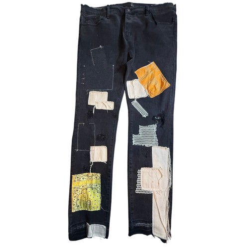 Valabasas mens black patchwork - valabasas,