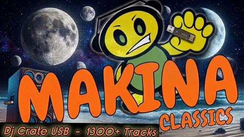 Makina classics crate usb - dj,