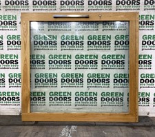 Solid oak fixed - solid, window
