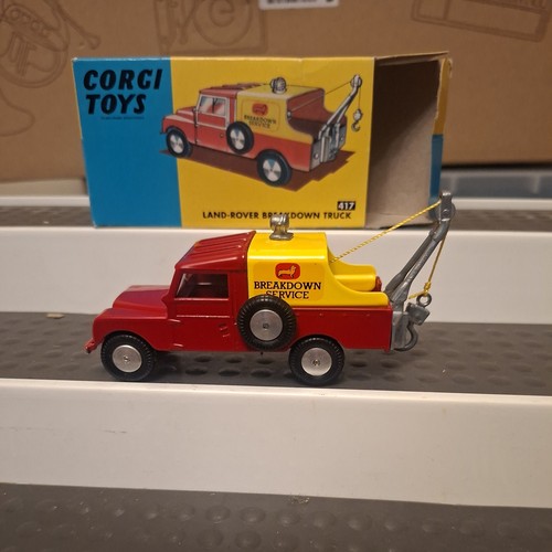 Corgi 417 model club reissue - model,