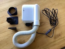 ixoo Motorhome Caravan Hairdryer 12V White 3m Cable Hair Dryer System
