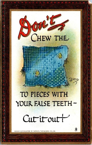 Don chew the - the, with