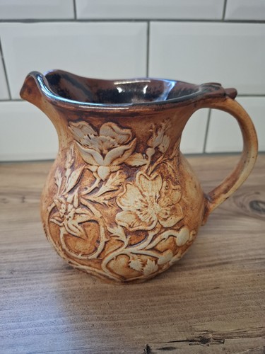 Jug vase decorative burnt - vase,