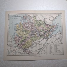 Original 1882 Philips Atlas