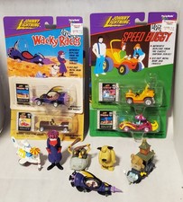 4 JL Wacky Races Diecast  1:64