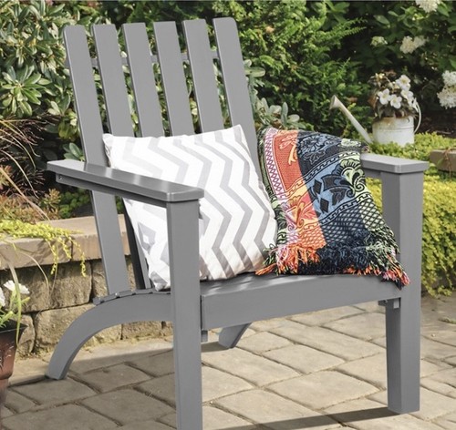 Costway grey acacia wood - grey,