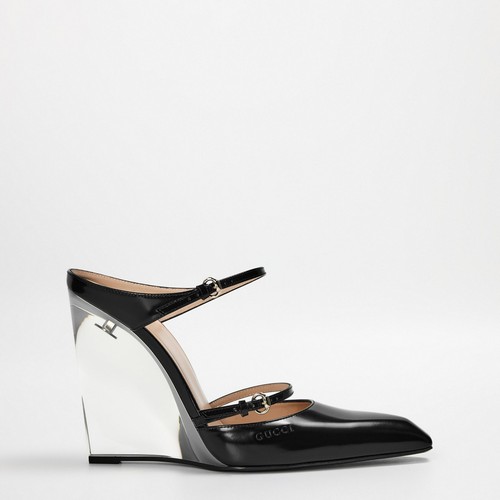 Gucci new christy heels - gucci, wedge