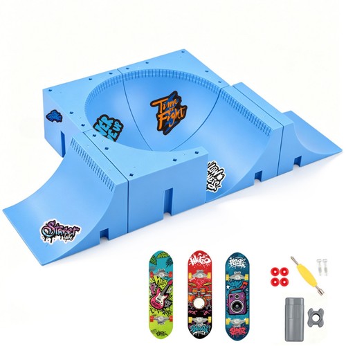 Fingerboard park with - fingerboard,