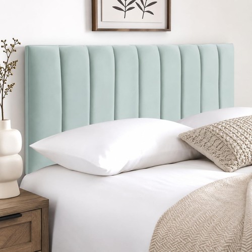 4ft6 double plush headboard - 4ft6,