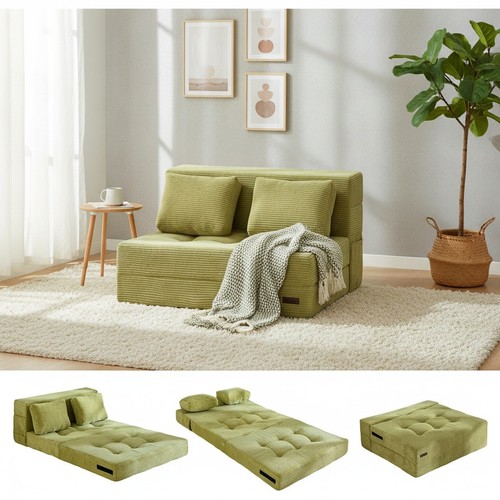 Folding foam sofa bed 1 - sofa, 3-in-1