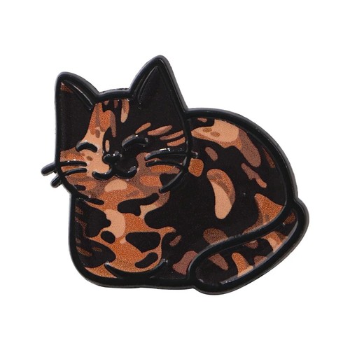 Cat pin cute - cute, cartoon
