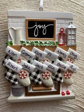 Personalised Stockings Mantle