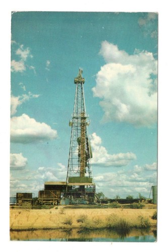 Oil drilling rig vintage - drilling,