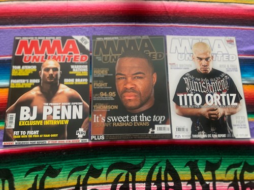 Mma unlimited ufc magazines - mma, x