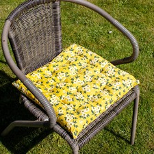 Set Of 2 Floral Outdoor Seat