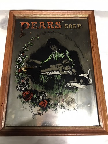 Vintage pears soap advertising - soap,
