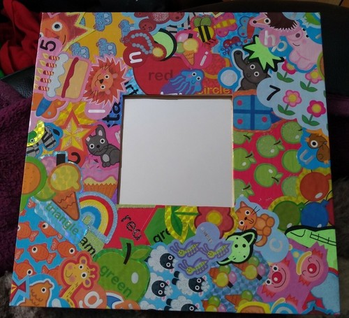 Handmade decoupage framed - handmade,