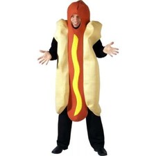 Adult Funny Hot Dog Costume