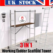 Aluminium working platform - working,