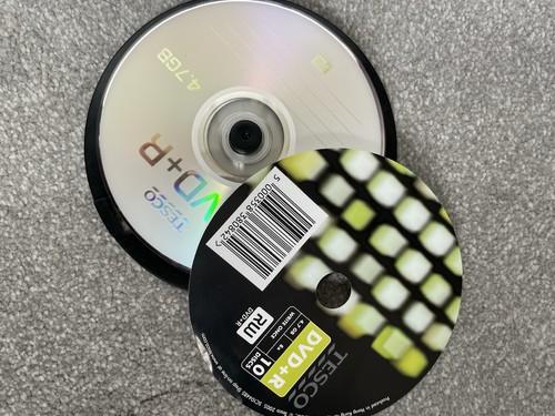Tesco dvd discs - dvd+r,