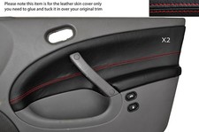 RED STITCH 2X FRONT DOOR CARD