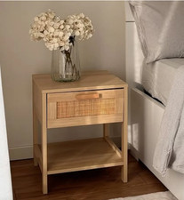 Rustic Bedside Table Storage