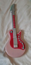 Early Learning Centre, Pink Electronic Play Guitar.  Lights And Sounds.