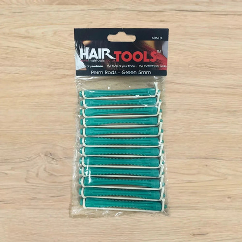Hair tools green perm - tools, rods