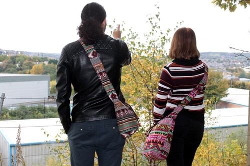 Jacquard bag pink - bag,