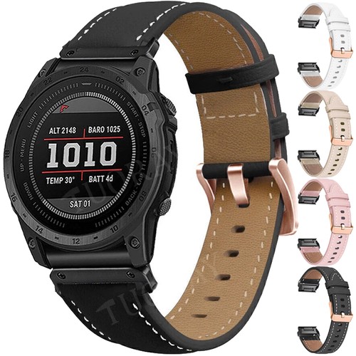 Quick fit leather watch band - quick,