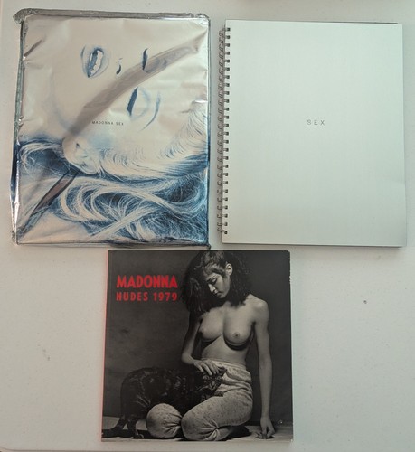 Madonna sex book - book, bundle.