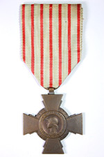 FRANCE: Croix du Combattant. French WW1/WW2 Combatant's Cross Medal