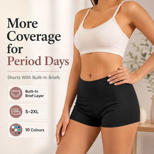 Period shorts women menstrual - period,