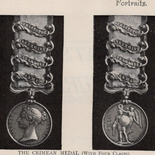 Crimean war medals victoria - war,