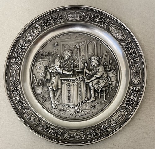 Metal relief plate the - 3d,