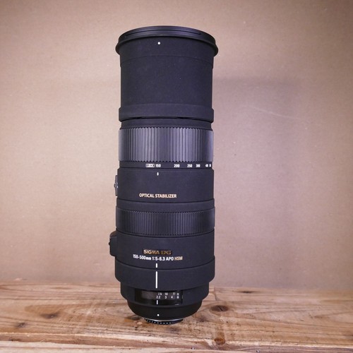 Sigma 150 500mm 3 - sigma, f/5-6.3