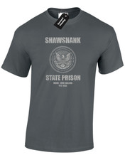 SHAWSHANK PRISON MENS T-SHIRT
