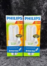 2 x Philips Genie 11 Watt 60W