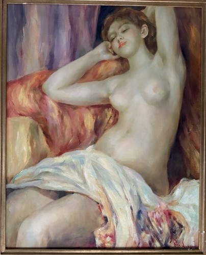 Original signed oil painting - oil,