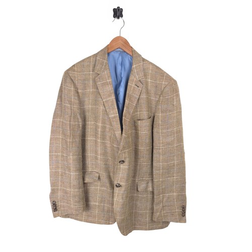 Mens luxury linen blazer - luxury,