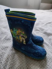 Wellington boots boys blue