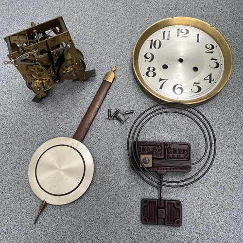 Wall striking clock movement - wall,