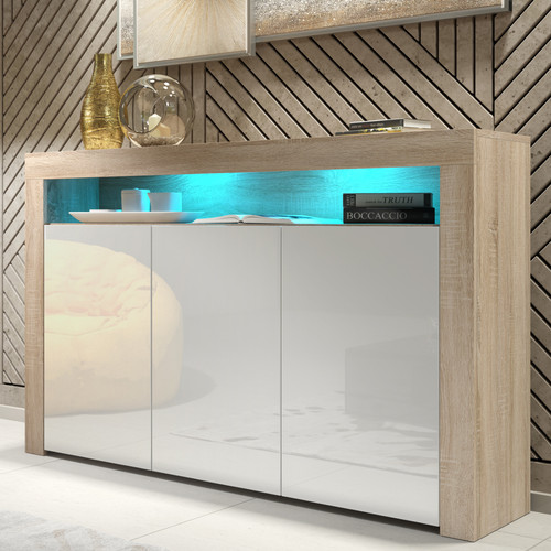 Unit cabinet sideboard oak - cabinet,