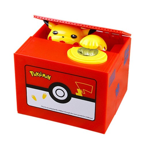 Pikachu savings money - pikachu, box