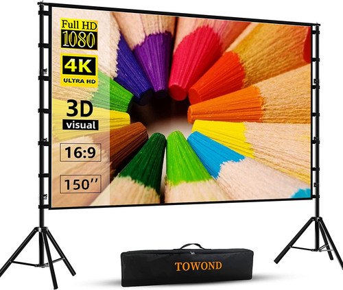 Projector screen and - projector,